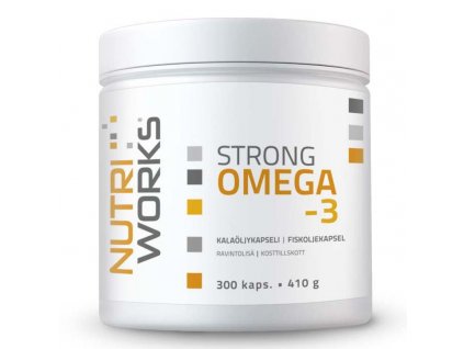 NutriWorks Omega 3 Strong 300 kapslí