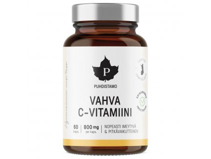 Puhdistamo Strong Vitamin C 60 kapslí (Vahva C-Vitamiini)