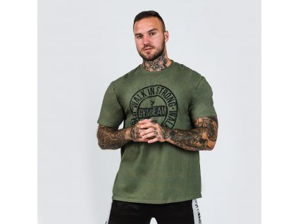 Tričko Walk In Strong Military Green - GymBeam