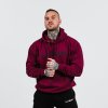 Mikina PRO Hoodie Burgundy - GymBeam