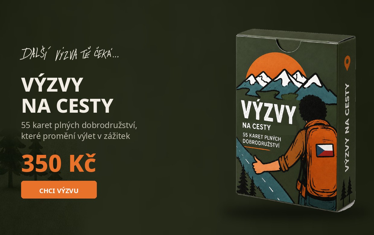 Výzvy na cesty – 55 karet plných dobrodružství