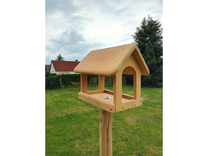 Akátové Krmítko VZA pro ptáky - ručně vyrobené - CH03