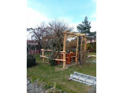 M05 - Akátová pergola na popínavé rostliny