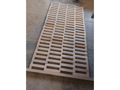 Akátová hamaka ze dřeva VZA 200x100 cm - ručně vyrobená - D17