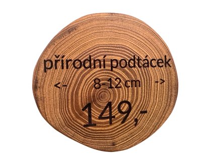 přírodní podtácek