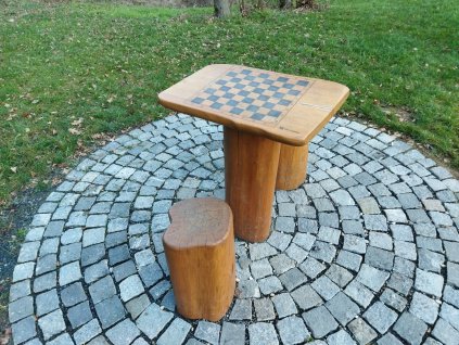 Akátové šachy VZA - Ručně vyrobené - D07