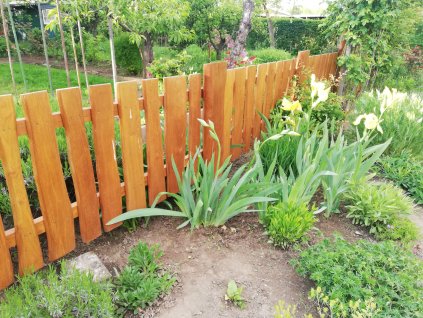 Akátová plotovka VZA - PŘÍRODNÍ - ručně vyrobená - P04