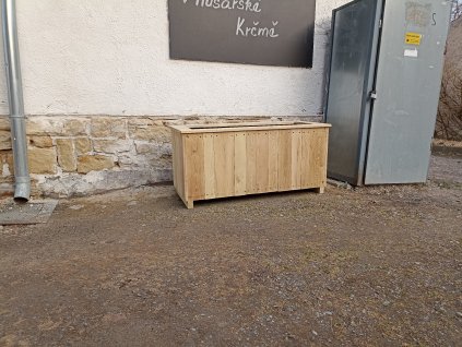 Z06 - Akátový vyvýšený záhon PARKOVÝ (výška 75 cm)