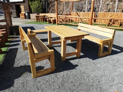 Akátový set VZA - PARKOVÝ - ručně vyrobený - SET04