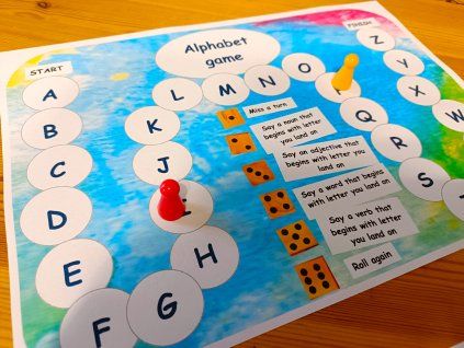 Alphabet/Abeceda - desková hra