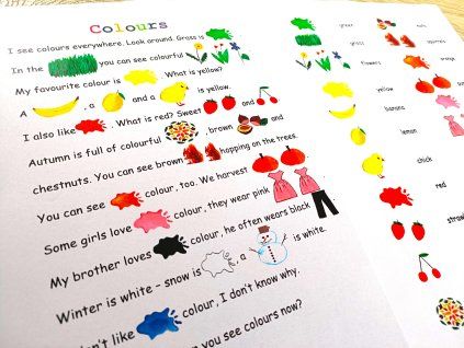 Picture reading - Colours