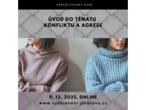 Akreditovaný online kurz pro sociální pracovníky 2025 Konflikty