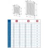 2122 2 mrizka vetraci plastova hneda ctvercova se sitkou proti hmyzu 200x200mm