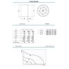 2203 ventilator do potrubi plastovy s casovacem e vent line epk 12t