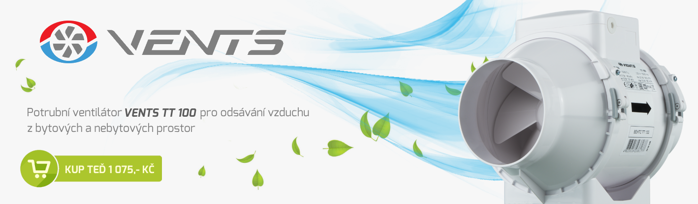 Ventilátory TT 100