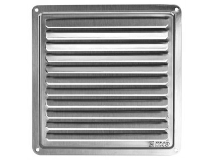 Ventilační mřížka nerez NVM 150x150 K krytka