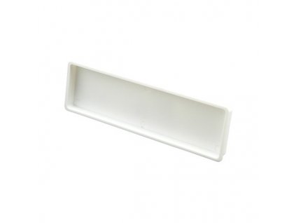 Záslepka pro čtyřhranné potrubí 204 x 60 mm PVC