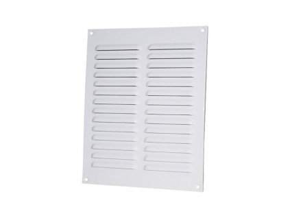 Ventilační mřížka kovová 245x195 mm MVMPO245x195-bílá