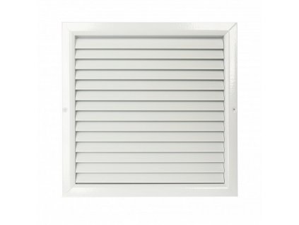 Ventilační mřížka WDP 150x150 extrudovaný hliník, bílá