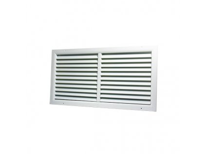 Ventilační mřížka WDP 500x250 extrudovaný hliník, bílá