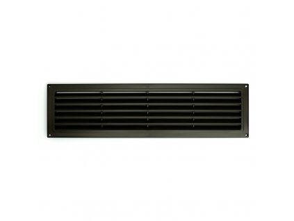 Ventilační mřížka do dveří 462x124 MV450-hnědá