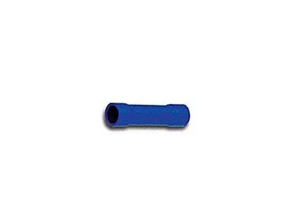 Spojka-dutinka izolovaná modrá pro kabel 1,5–2,5mm2