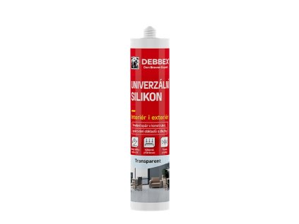 Univerzalni silikon transparentni den braven 280ml