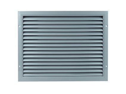 ventilacni mrizka extrudovany hlinik wdpg 450x350 mm seda