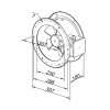 Potrubní ventilátor Dalap FKO 250