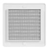 Ventilační mřížka VM 150x150 B bílá s rámečkem