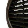 Ventilační mřížka 125 mm MV 125 bVs hnědá tmavá