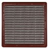Ventilační mřížka VM 250x250 KH hnědá