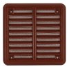 Ventilační mřížka VM 150x150 KH hnědá