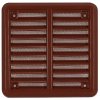 Ventilační mřížka VM 100x100 KH hnědá