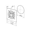 Ventilátor průmyslový Vents OV 4E 630 - průměr 650mm