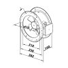 Potrubní ventilátor Dalap FKO 300 / 400V