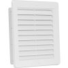 Ventilační mřížka VM 200x200 B bílá s rámečkem