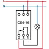 Časový spínač na DIN lištu CS4-16
