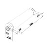 Tlumič hluku pro vzduchovody SR 150/900 mm