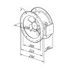 Potrubní ventilátor Dalap FKO 200