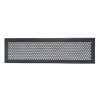 vetraci mrizka kovova hexa 500x140 antracit