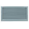 ventilacni mrizka extrudovany hlinik wdpg 400x150 mm seda