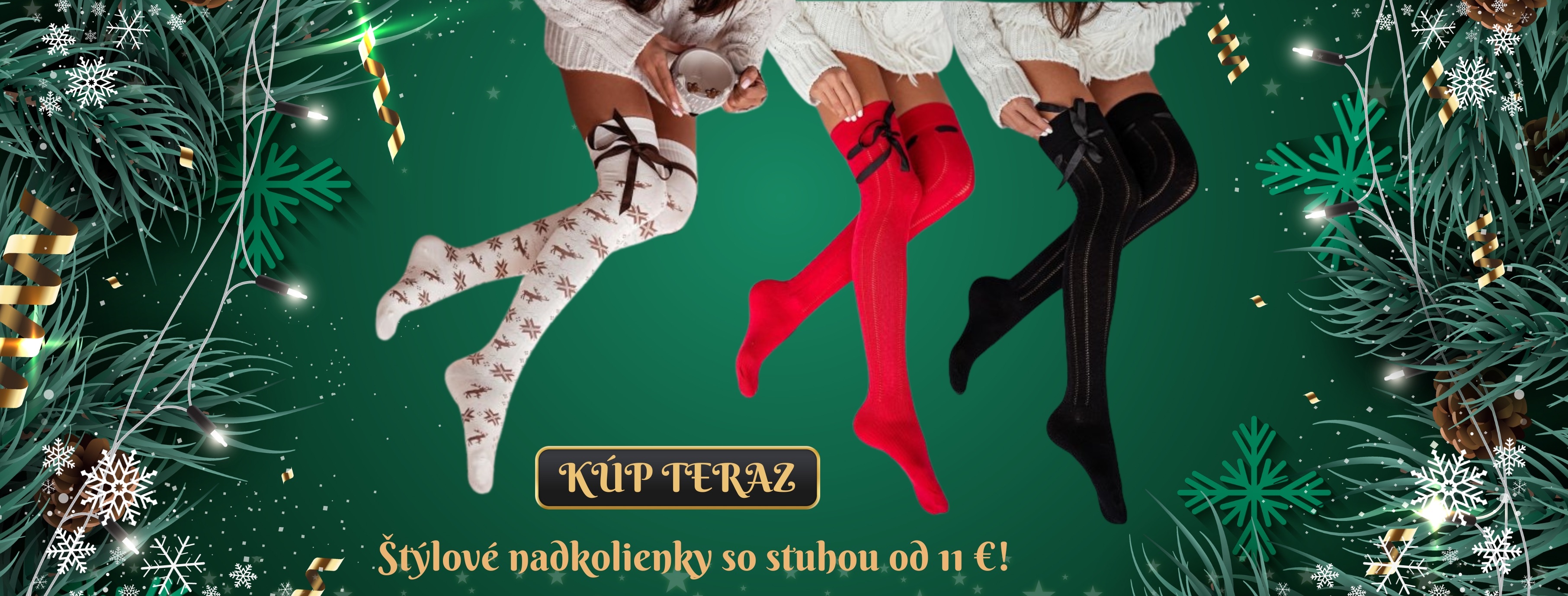 Vianočné nadkolienky