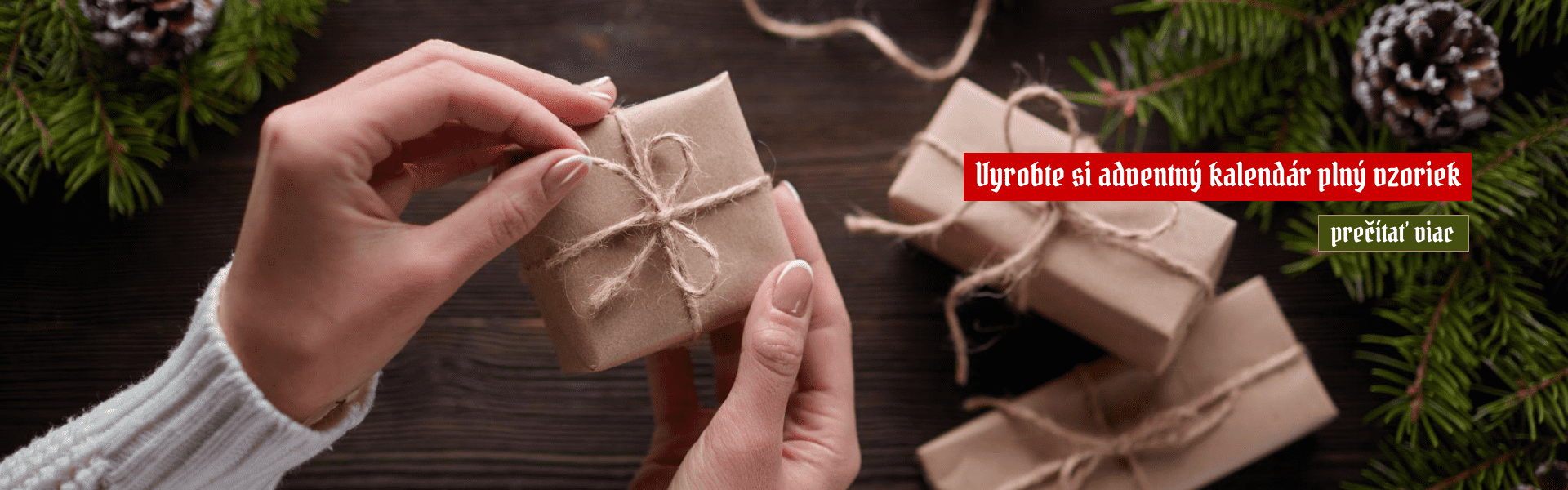 Vyrob si adventný kalendár