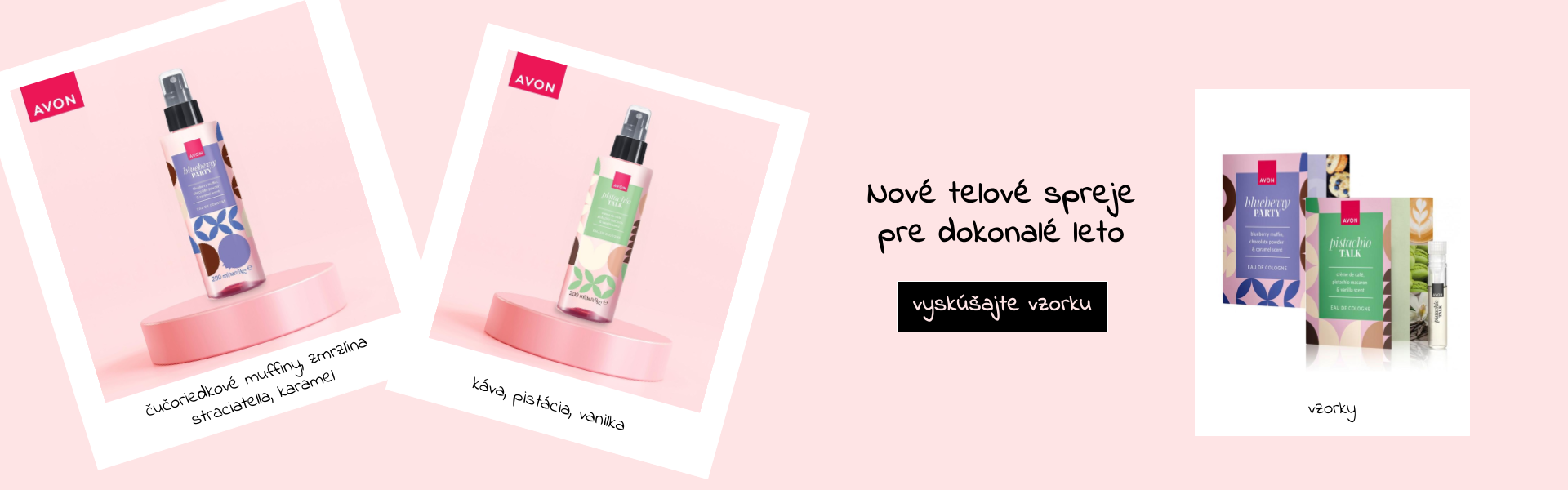Letné spreje AVON