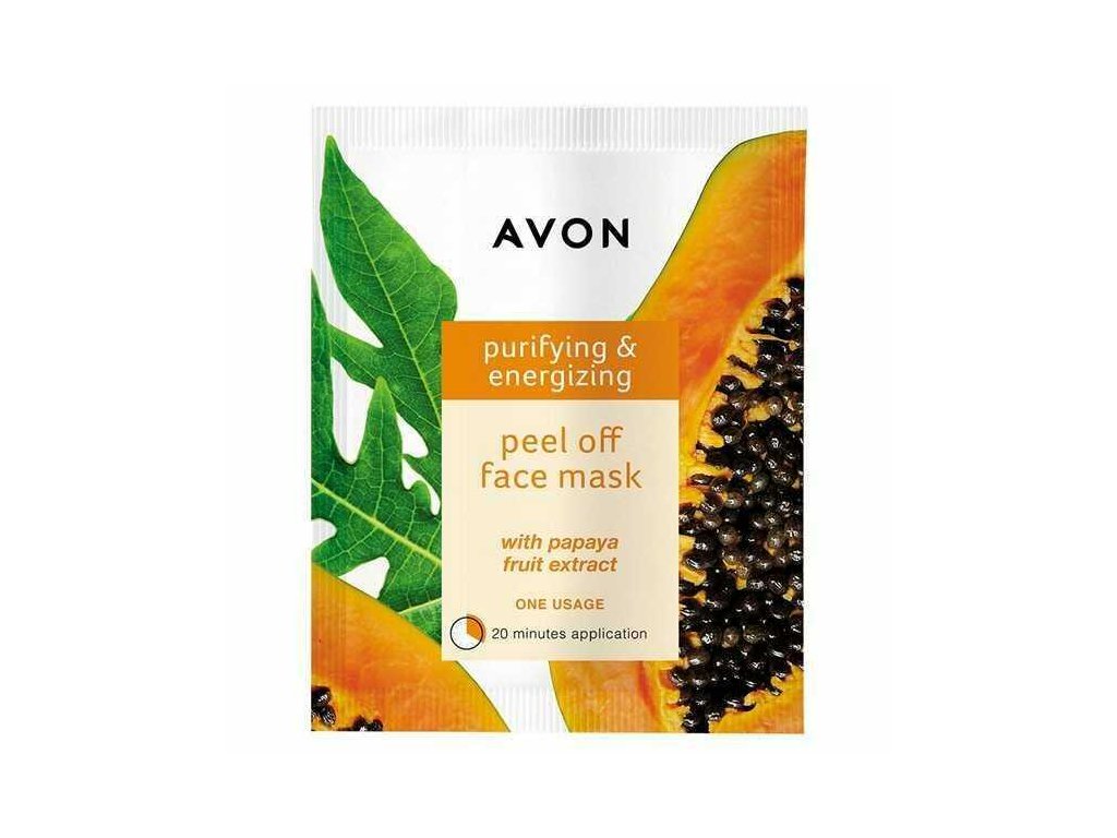 Zlupovacia pleťová maska s výťažkom z papáje AVON
