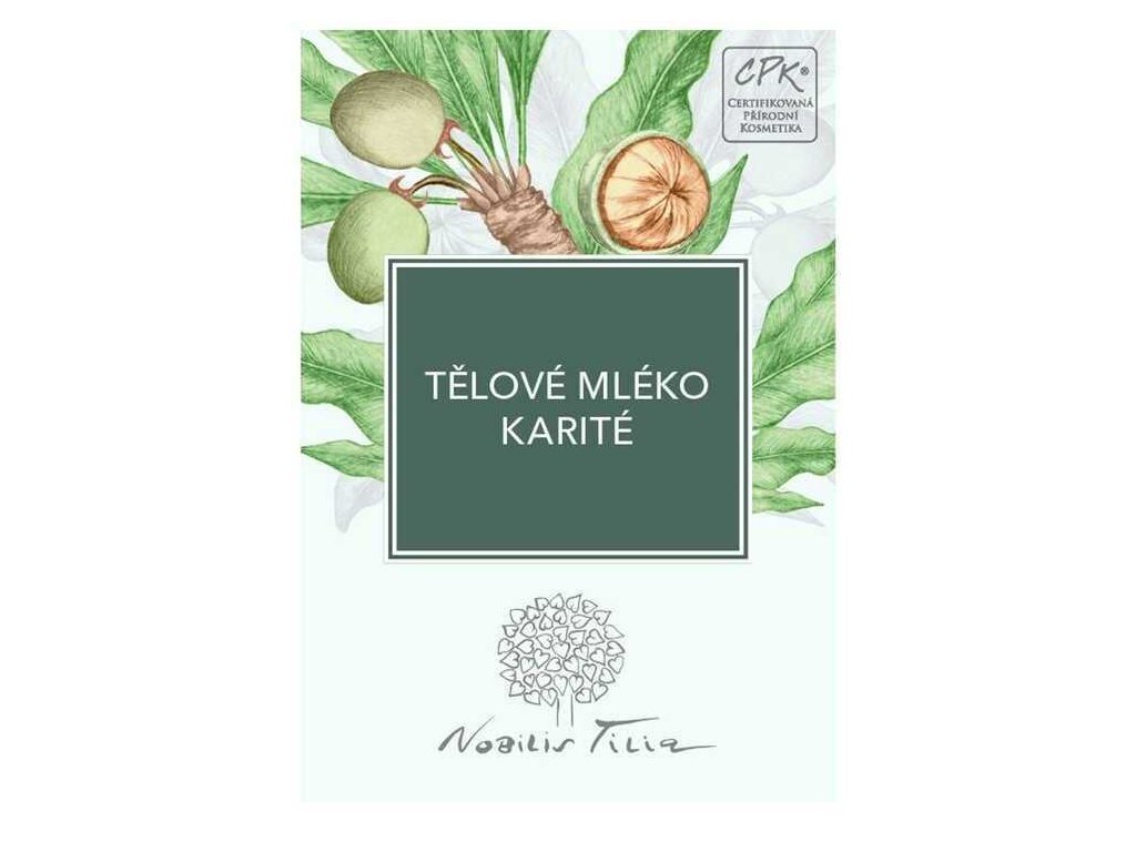 Telové mlieko Karité Nobilis Tilia vzorka