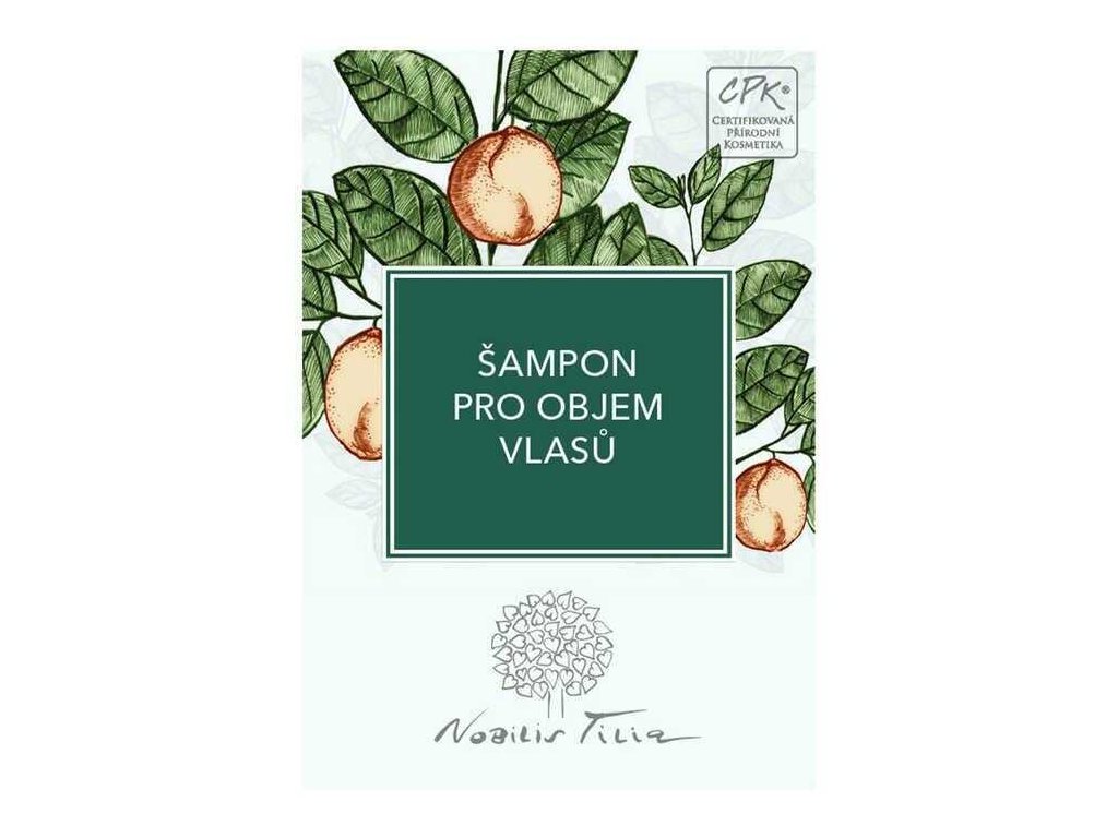 Šampón pre objem vlasov Nobilis Tilia vzorka