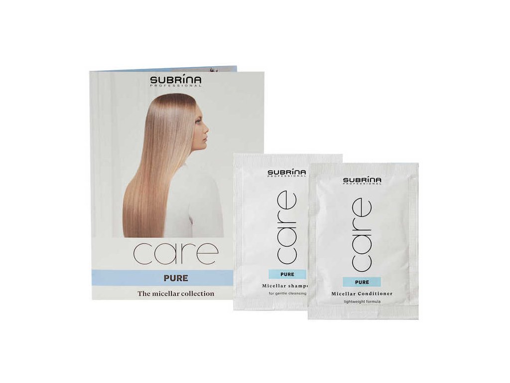 Micelárny šampón a kondicionér Care Pure Set  Subrina Professional vzorky