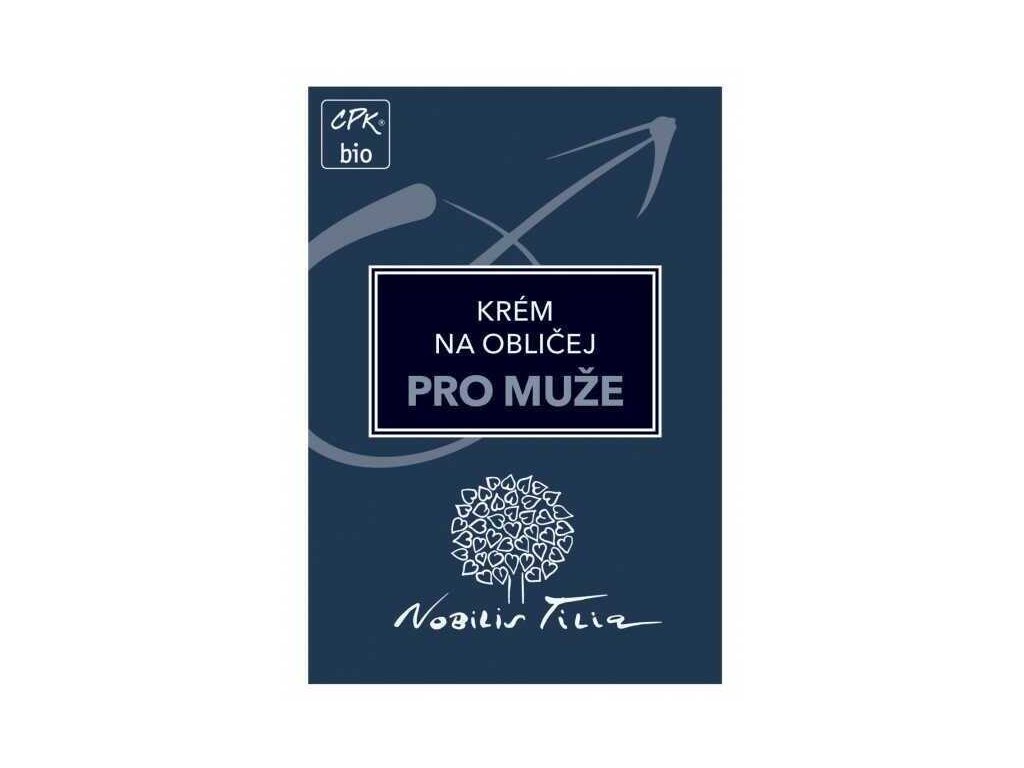 Krém na tvár pre mužov Nobilis Tilia vzorka